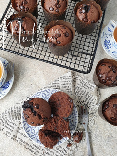 Foto resep Muffin Triple Cokelat