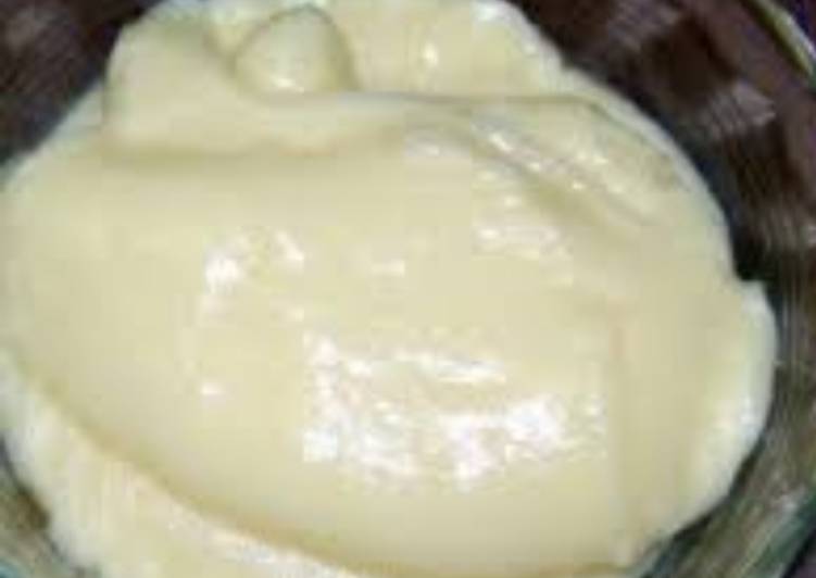 Vanilla custard