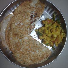 Rava Dosa A picture of Rava Dosa.