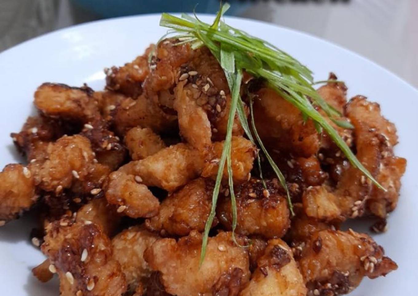 Korean honey chicken