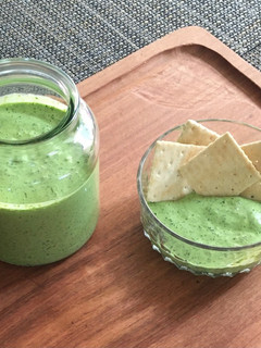Una foto de Salsa de cilantro