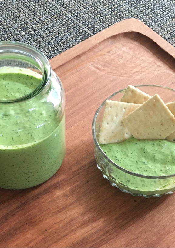 Una foto de Salsa de cilantro