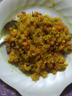 फलाहारी साबूदाने का उपमा (falahari sabudana ka upma recipe in Hindi) रेसिपी मुख्य फोटो