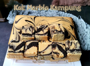 Gambar Kek Marble Kampung