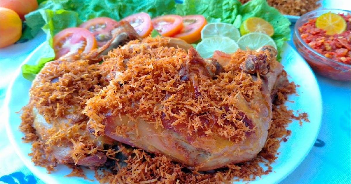  Resep  Ayam  goreng  serundeng Kelapa  Sederhana oleh Masakan 