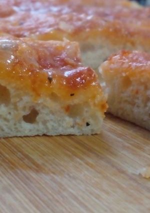 Una foto de Pizza de la abuela