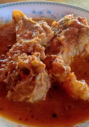 Una foto de Carne de puerco en salsa "el sazón de Guerrero"