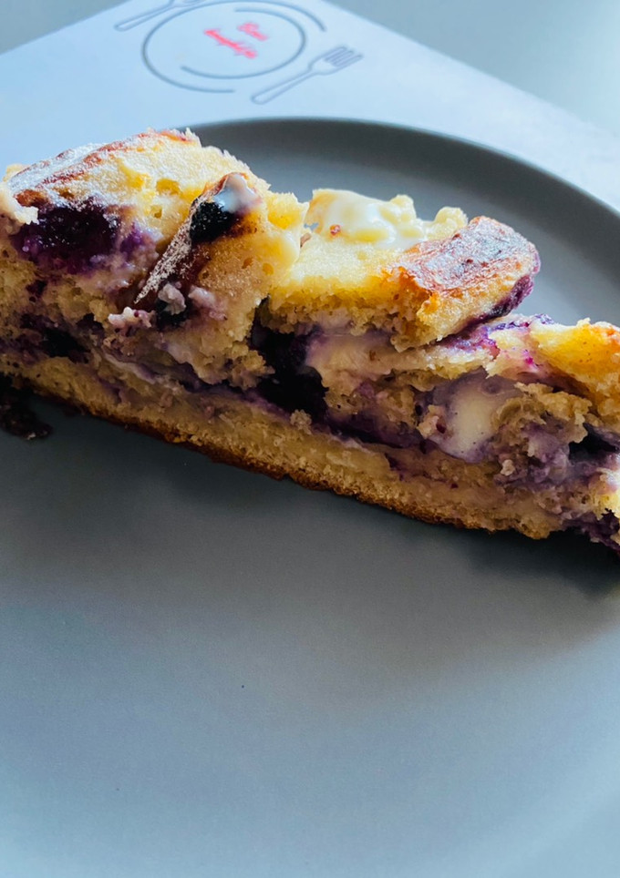 Áfonyás babka recept fotója