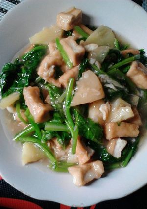 Foto resep tahu sawi tumis nanas