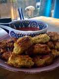 Albóndigas alargadas de piñones con cous-cous