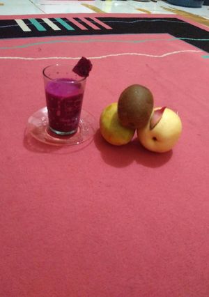 Foto resep Dragon fruit juice........... delicius