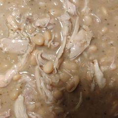 A picture of White bean Chicken Chili.