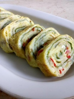 Foto resep Omelet Gulung Bayam