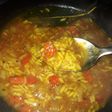 Guiso de arroz, barato, y saludable! (Sin carnes)