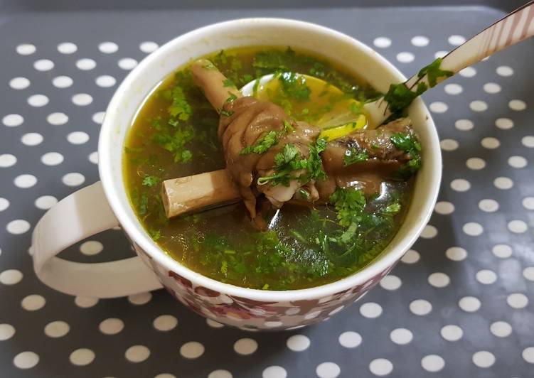 Mutton Paya(trotters) soup