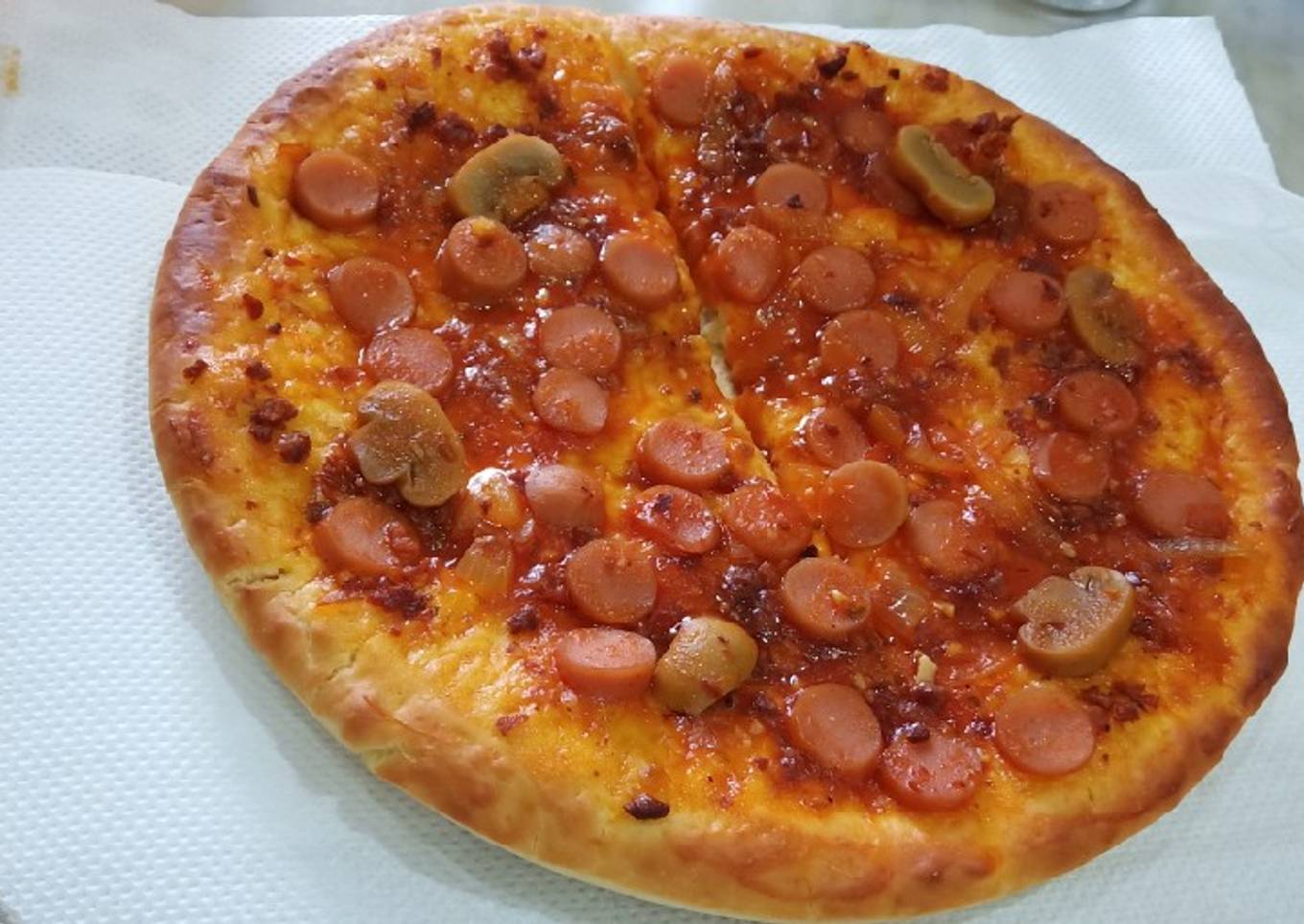 Pizza lezat praktis