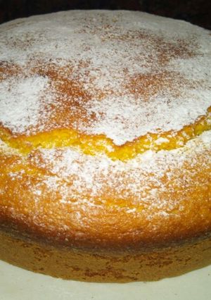 Una foto de Torta de mandarinas