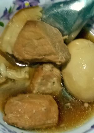 Hình của món Thịt kho trứng.