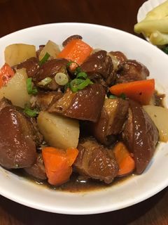 滷豬三角肉 的食譜成品照片