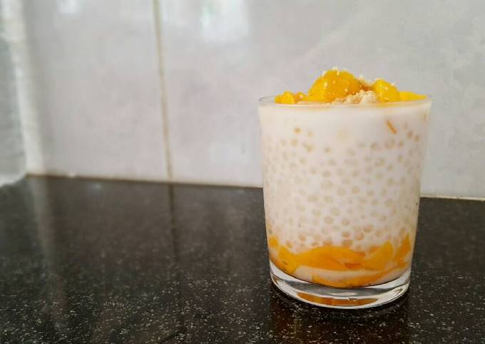 Steps to Prepare Speedy Mango Sago dessert