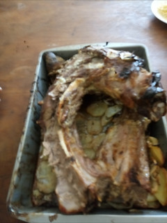 Una foto de Cabrito al horno