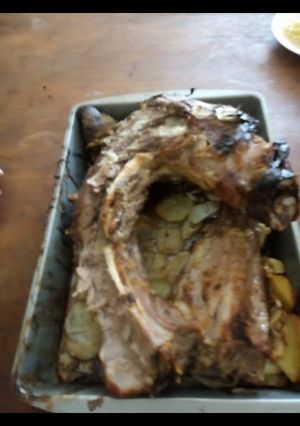 Una foto de Cabrito al horno