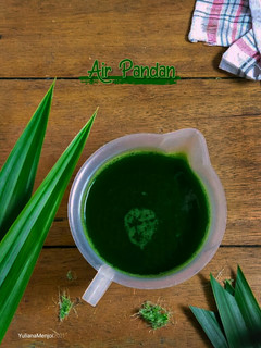 Foto resep Air daun Pandan & Suji (Pewarna hijau alami)