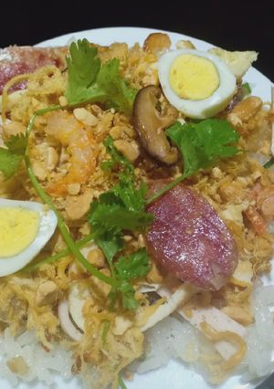 Hình của món Xôi mặn.