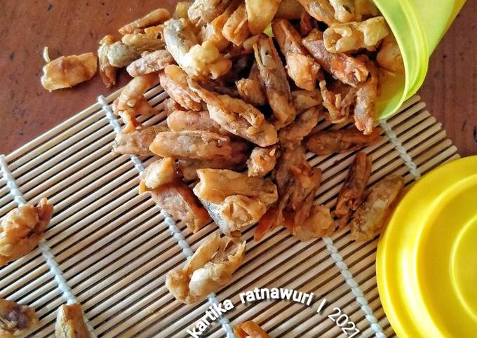 55. Kepala & Kulit Udang Crispy