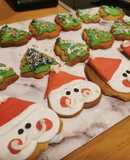 Χριστουγεννιάτικα μπισκότα με ζαχαρόπαστα 🎅