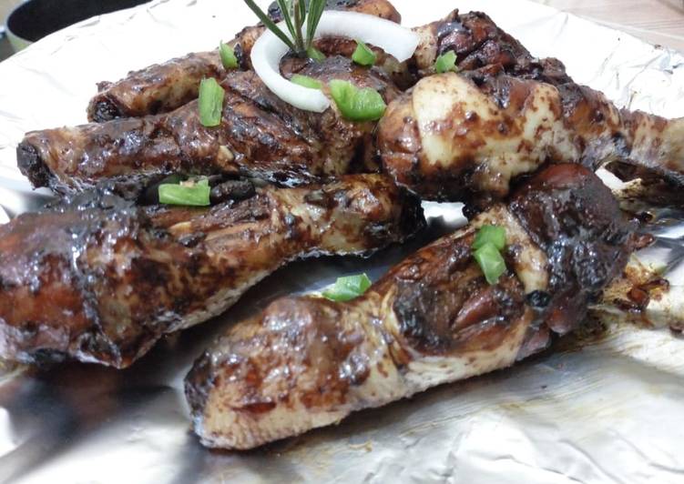 Pan grilled drumsticks # local food contest Nairobi north area