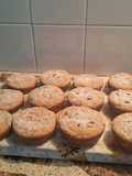 Muffins húmedos de mangos y mandarina veganos 🍊🥭🥕