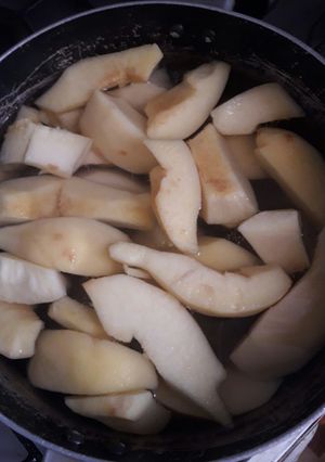 Una foto de Jugo natural de membrillo