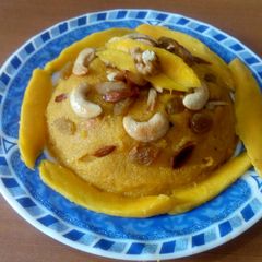 A picture of Mango rava kesri.