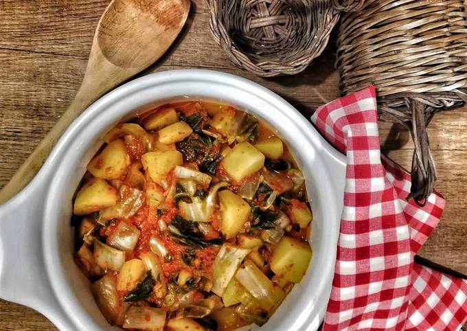 Ricetta di Veloce Stufato di bietole e patate 🌷