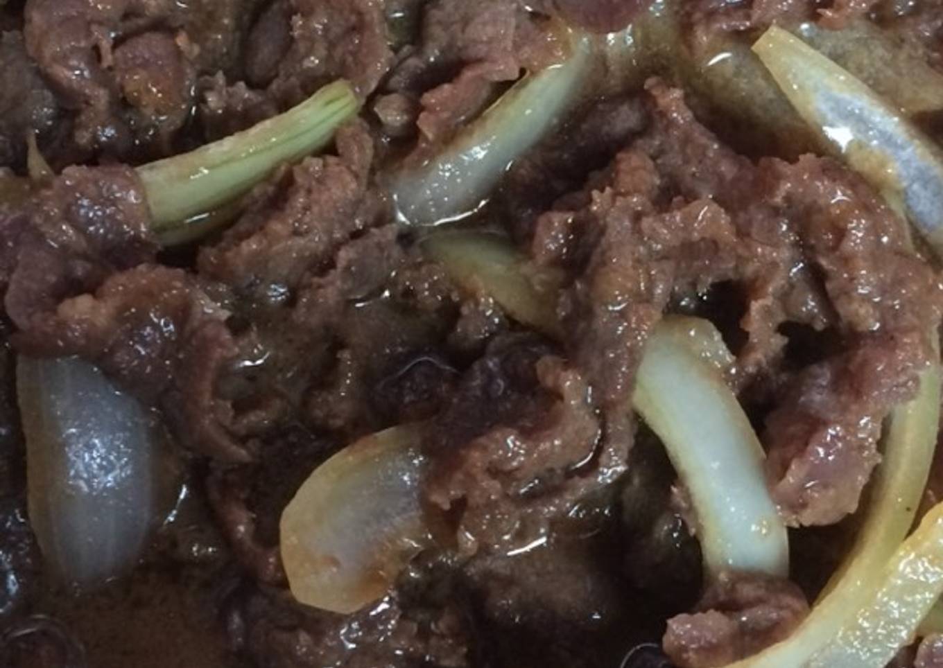 Beef Teriyaki sederhana