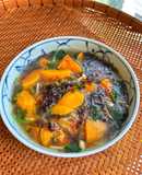 Canh Bí Đỏ Rong Biển Chay