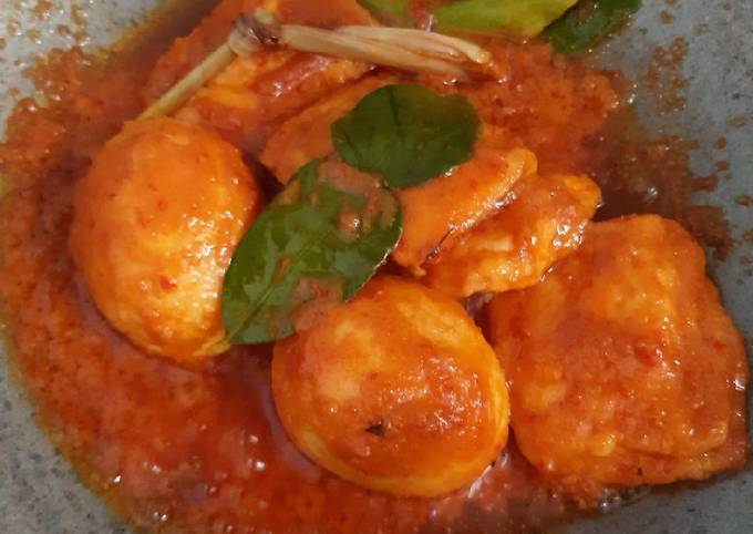 Resep: Tahu telur bumbu bali Anti Gagal