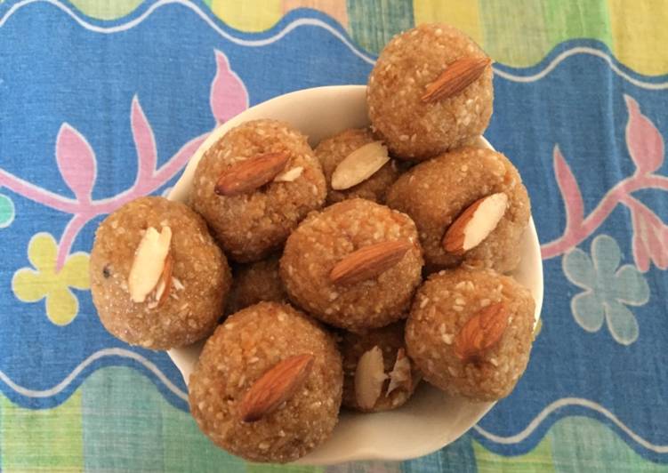 No cook, instant Ladoo from leftover
