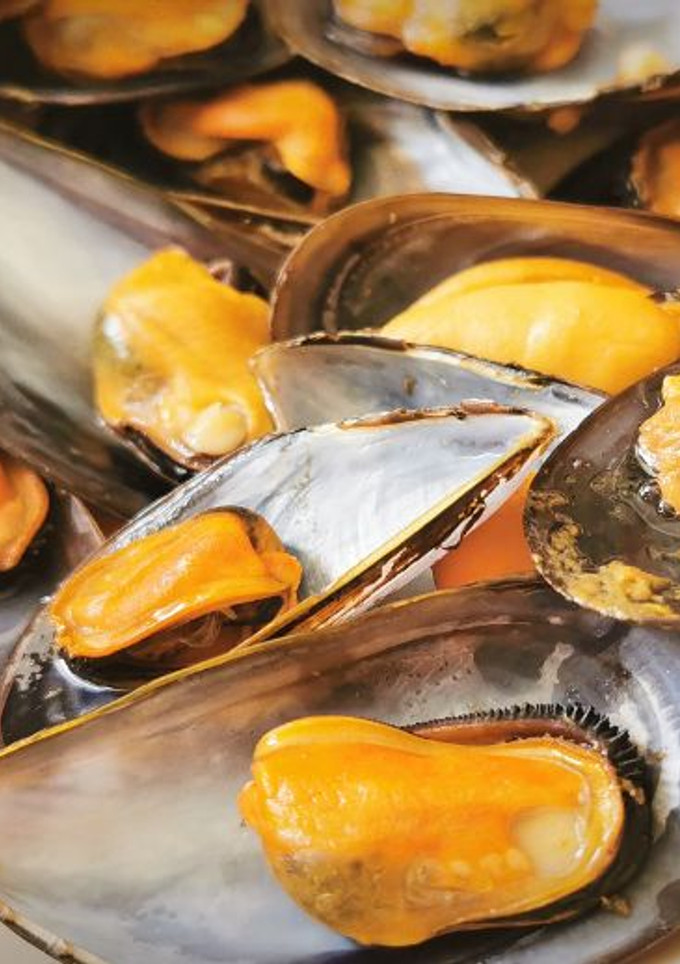 Una foto de Mejillones al Vermut