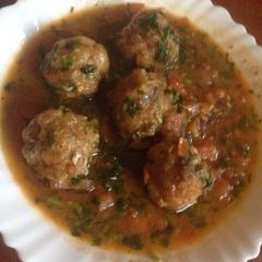 Fish ball stew A picture of Fish ball stew.