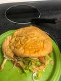 Torta de carne deshebrada