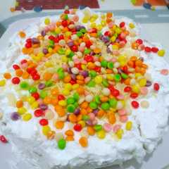 รูปของ Cake keju kukus Warna Warni kreasi anak (super simple)