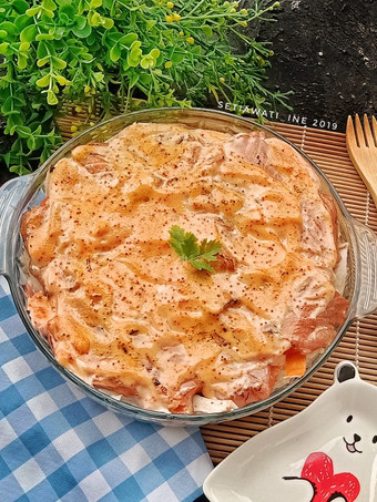 Langkah Mudah untuk Membuat Salmon Mentai Rice🍣 Untuk Pemula