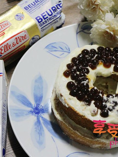 珍珠奶茶蛋糕 的食譜成品照片