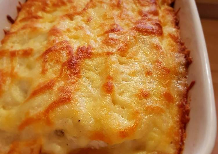 Easiest Way to Make Quick Chicken and mushroom lasagne