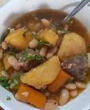 Bò nấu đậu trắng