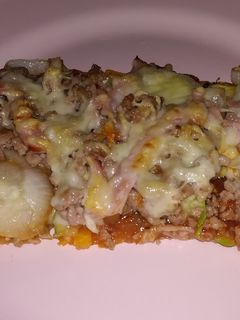 Una foto de Pizza original