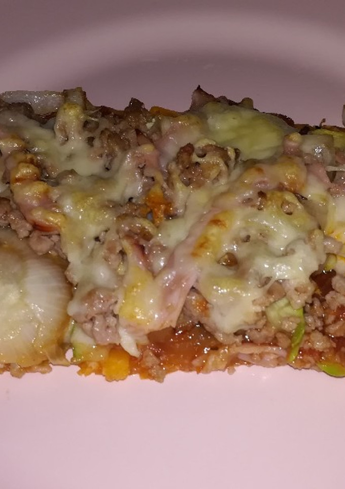 Una foto de Pizza original