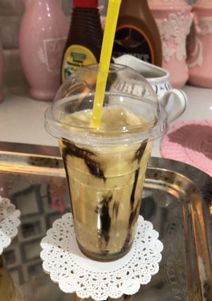 صورة لوصفة موكا بالزعفران